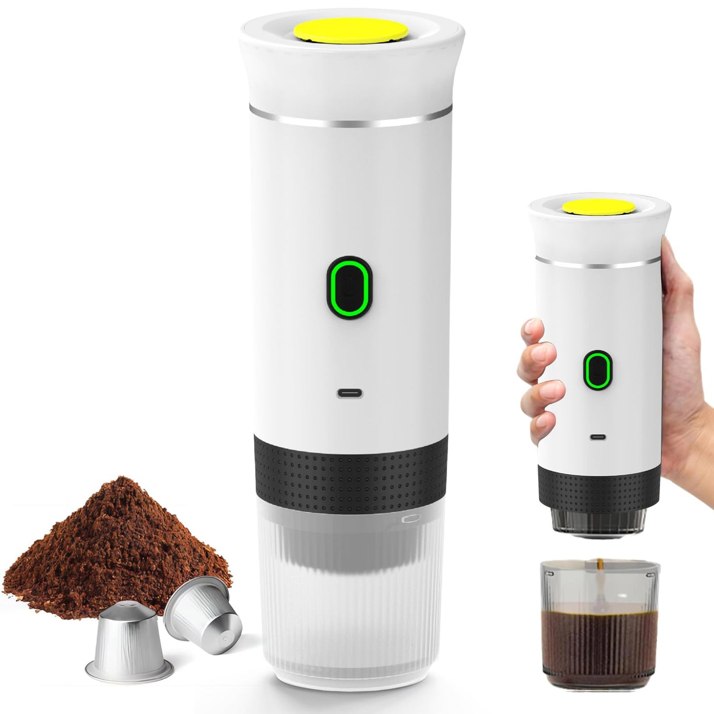 Cafetera Espresso Portable 3 in 1